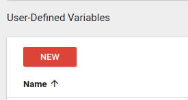 Picture of user defined variables.