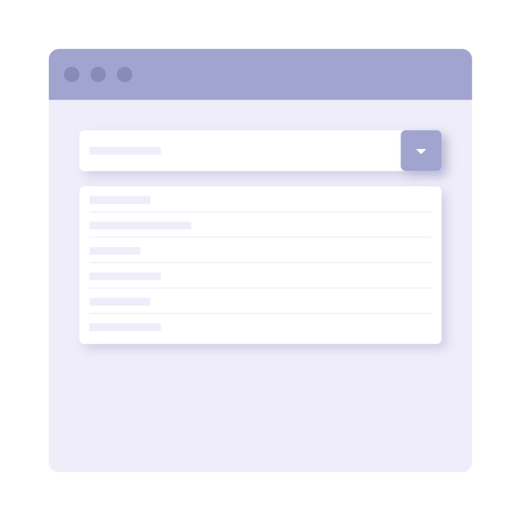 Design & Search UI