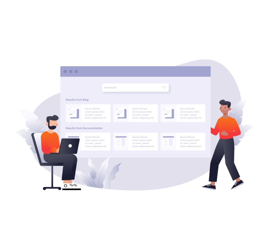 Design & Search UI