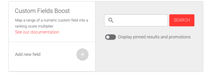 Picture of Custom fields boost user interface.