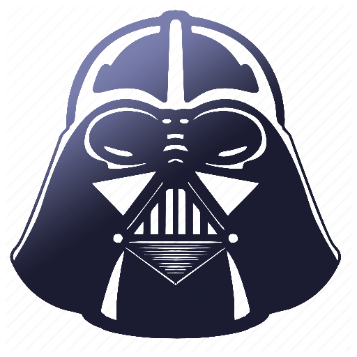 image shows a drawing representing a star wars character in honor of Star Wars Day