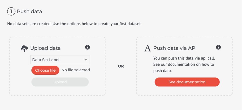 Uploading FBT Recommendation Data