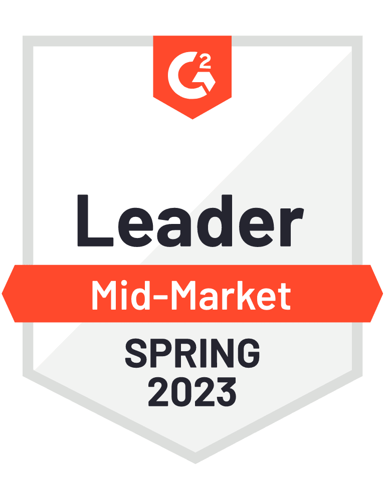 G2 Mid-Market Leader Spring 2023