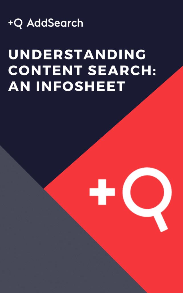 Understanding content search