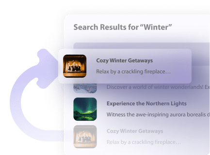 AddSearch Recommend Feature For Travel Websites