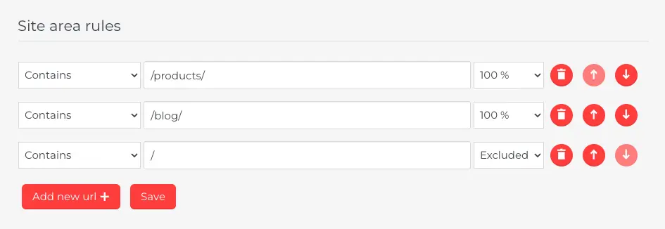 Site Areas - Boost Ranking or Exclude a Site Section