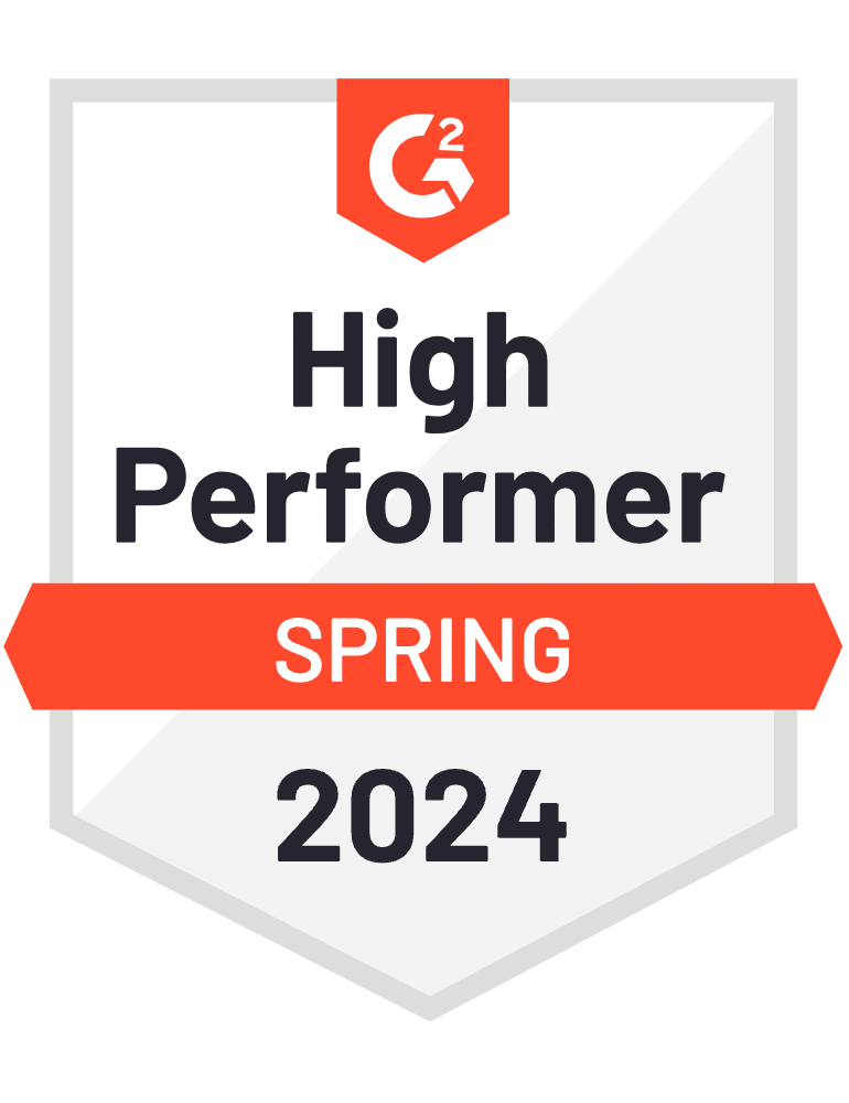 G2 High Performer Spring 2024