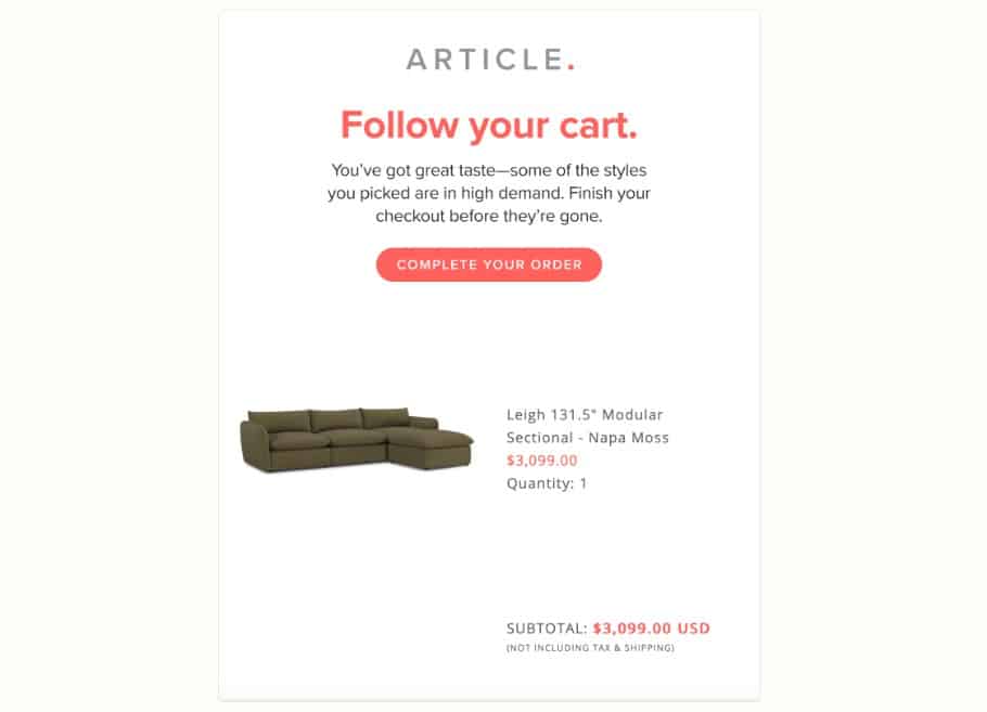 Retarget Customers Who Didn’t Convert